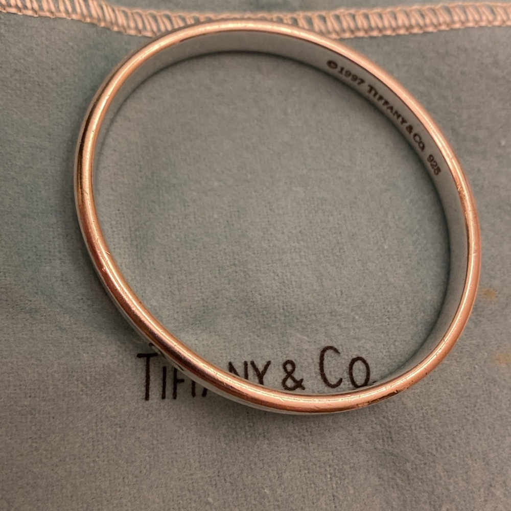 Tiffany sterling bangle bracelet - Picture 16 of 16